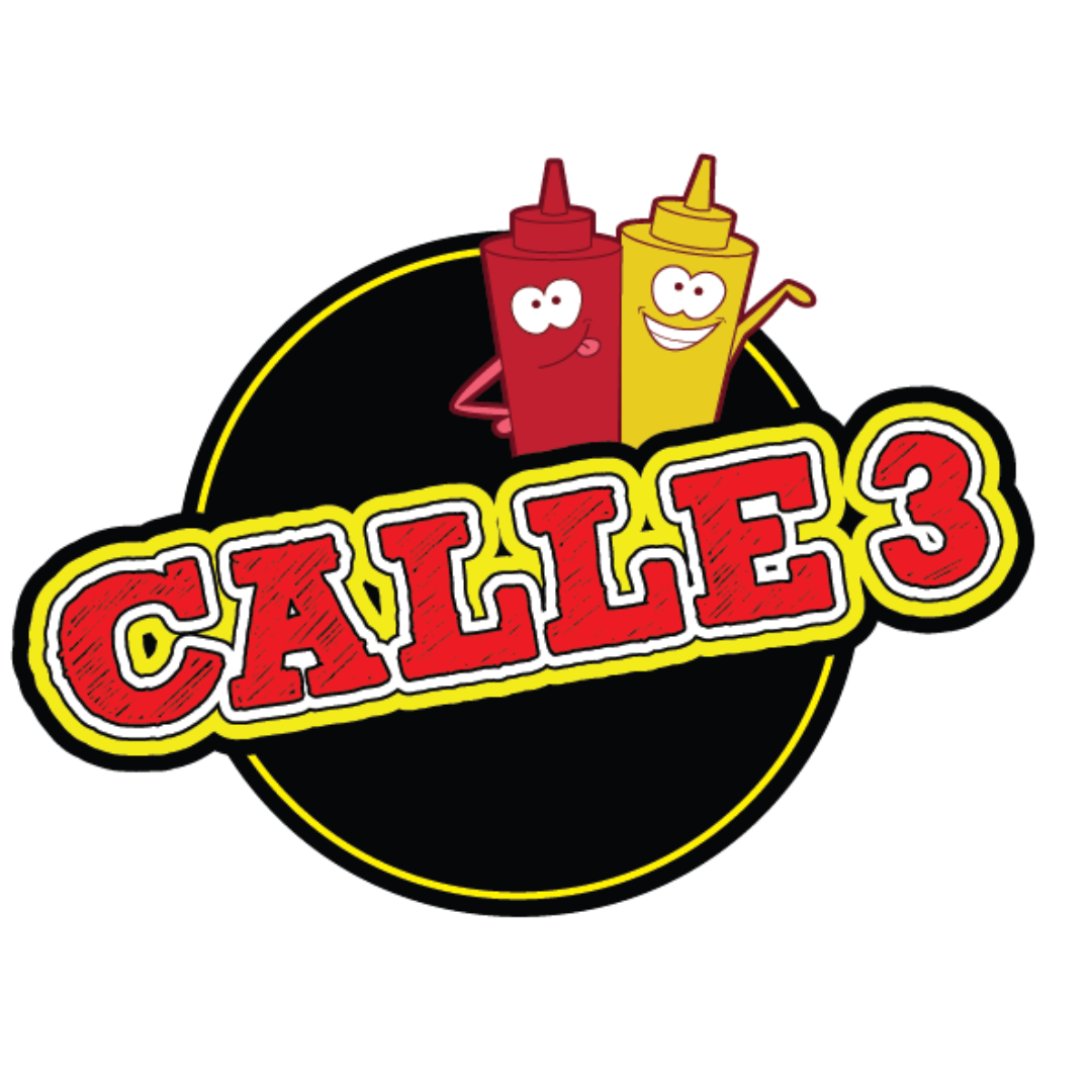 Logo de Calle3, restaurante de comida rápida y criolla en el Callao